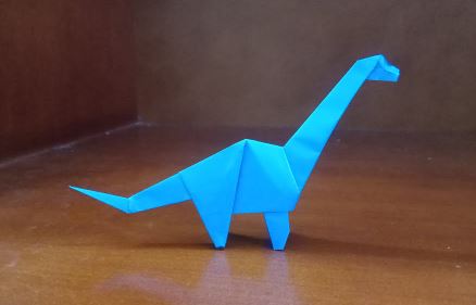 dino origami